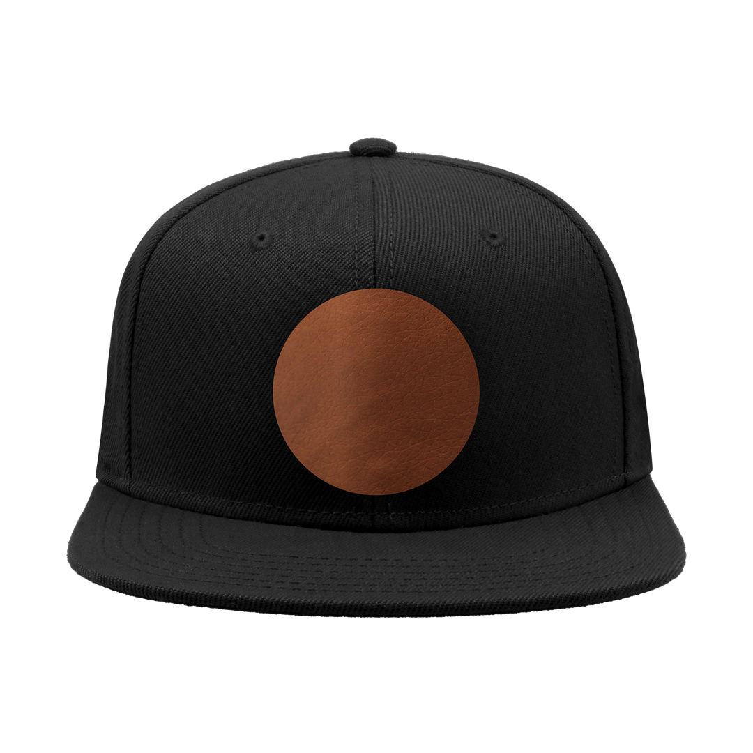 INDIVIDUAL Snapback Cap mit eigenem Logo (rund)