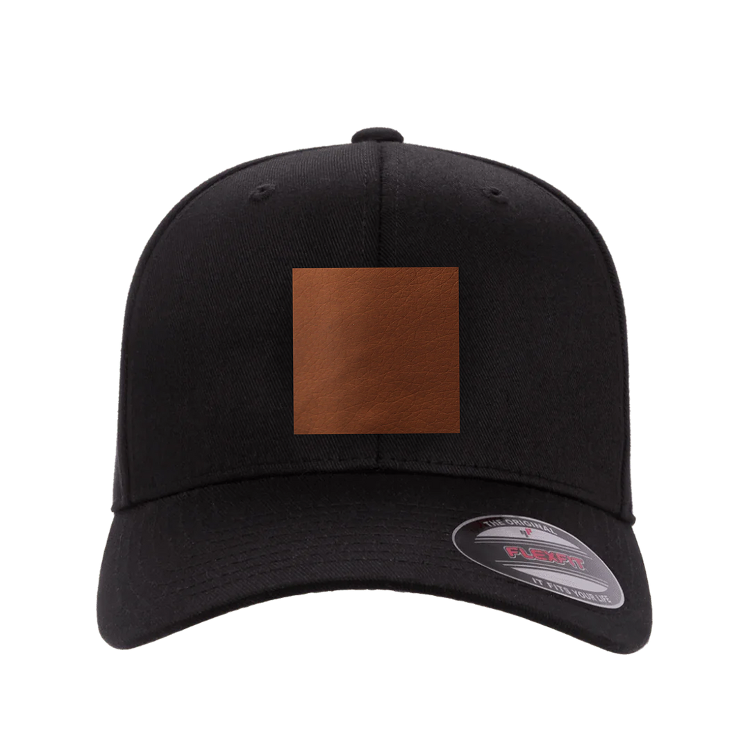 INDIVIDUAL Flexfit Cap mit eigenem Logo (quadratisch)
