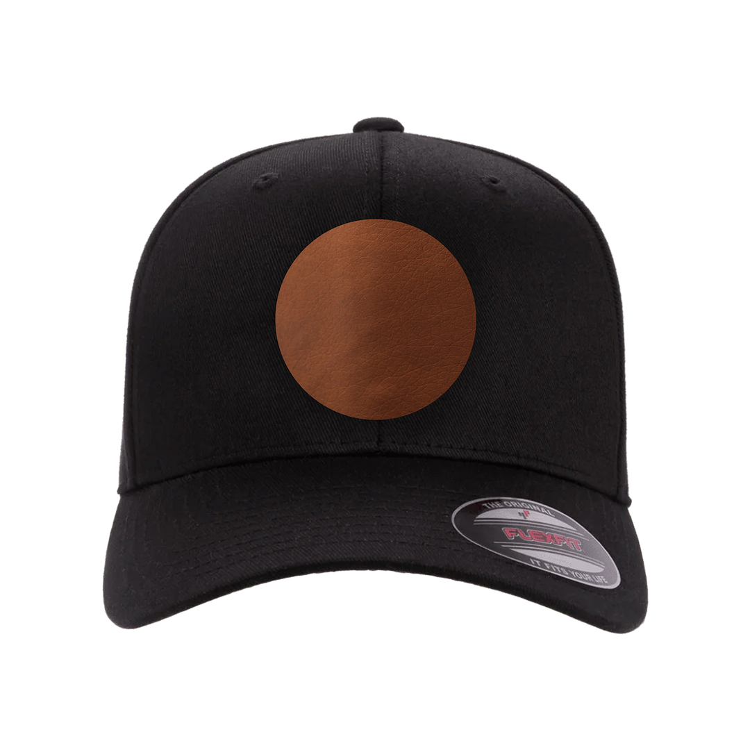 INDIVIDUAL Flexfit Cap mit eigenem Logo (rund)