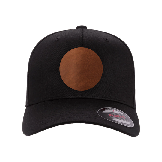 INDIVIDUAL Flexfit Cap mit eigenem Logo (rund)