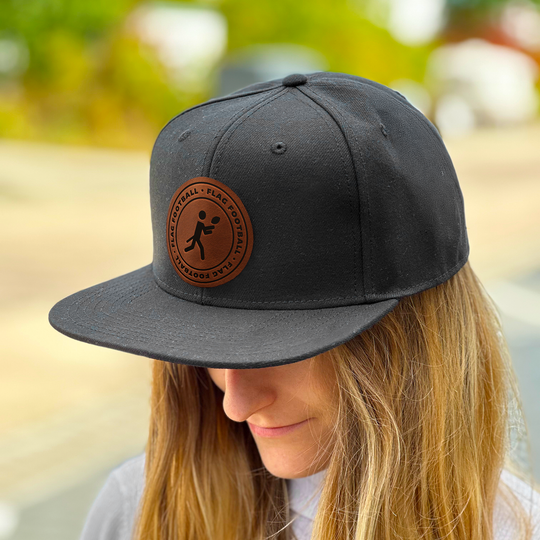 FLAG FOOTBALL Snapback Cap